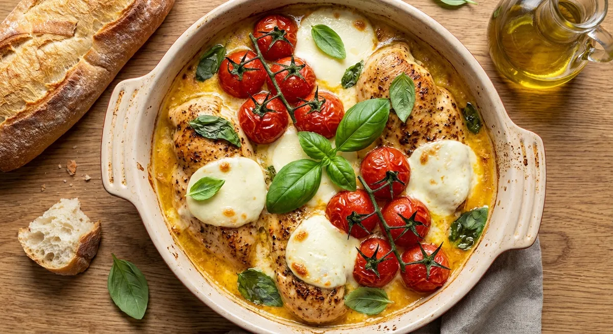 Caprese Chicken Bake