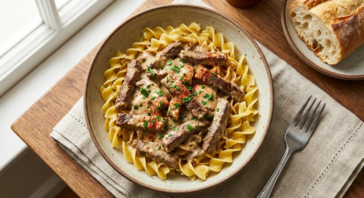 Classic Beef Stroganoff