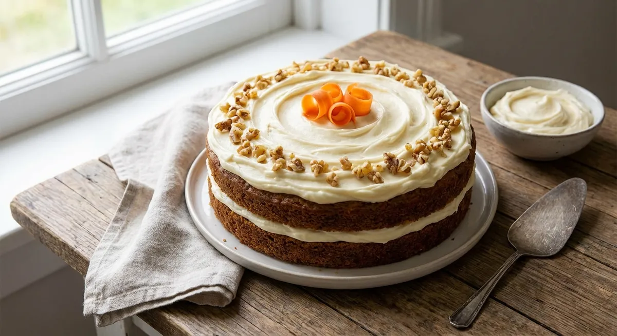 Classic Carrot Cake with Cream Cheese Frosting