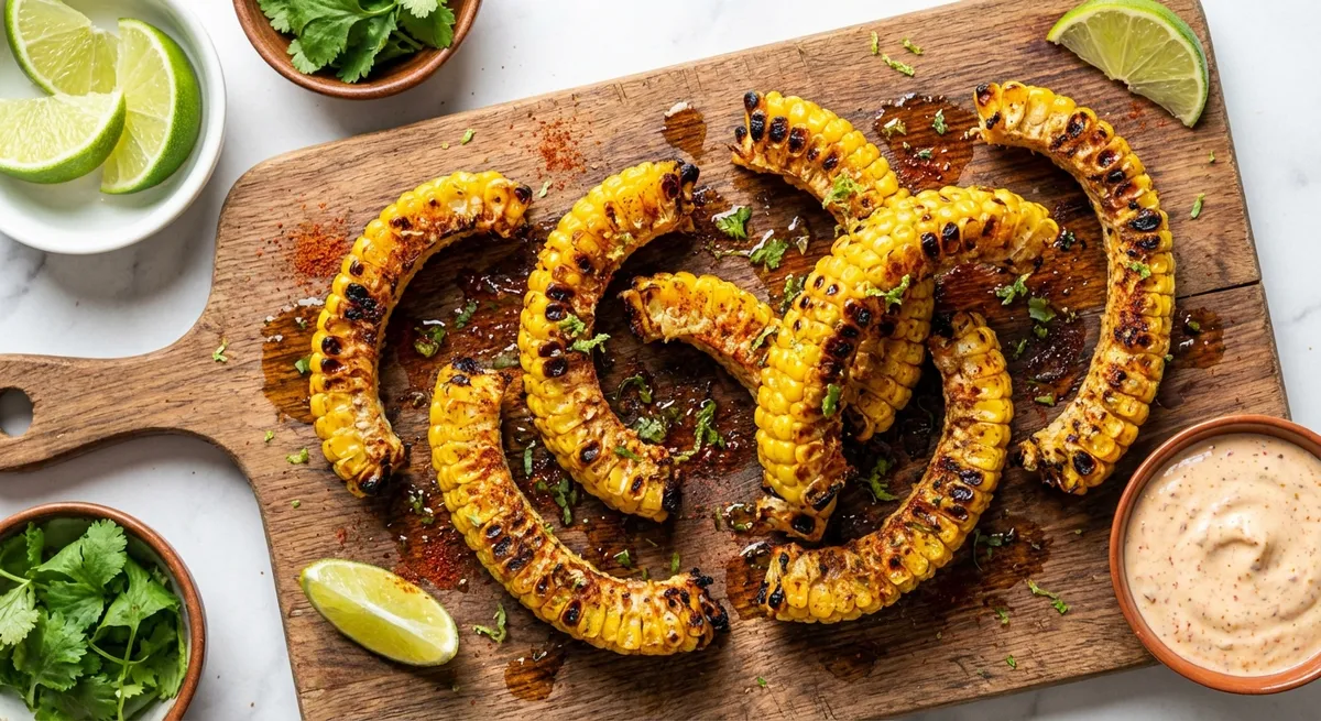 Air Fryer Corn Ribs
