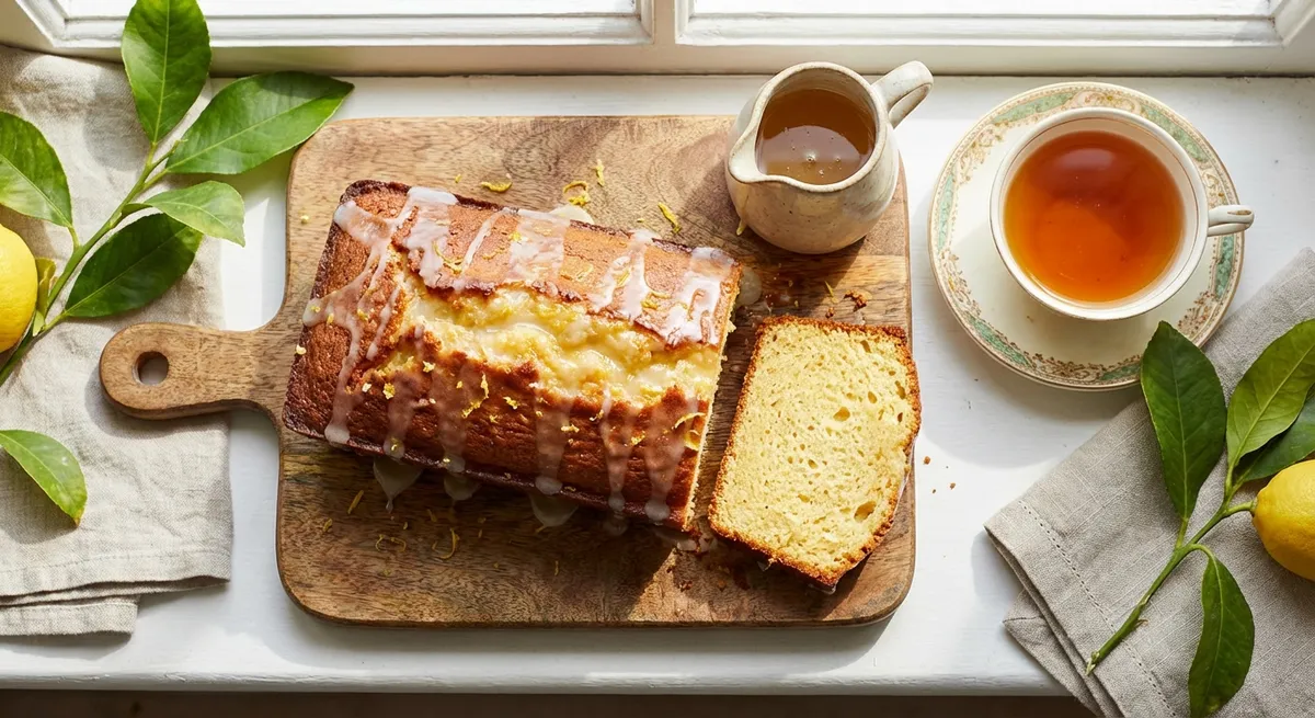 Classic Lemon Drizzle Cake