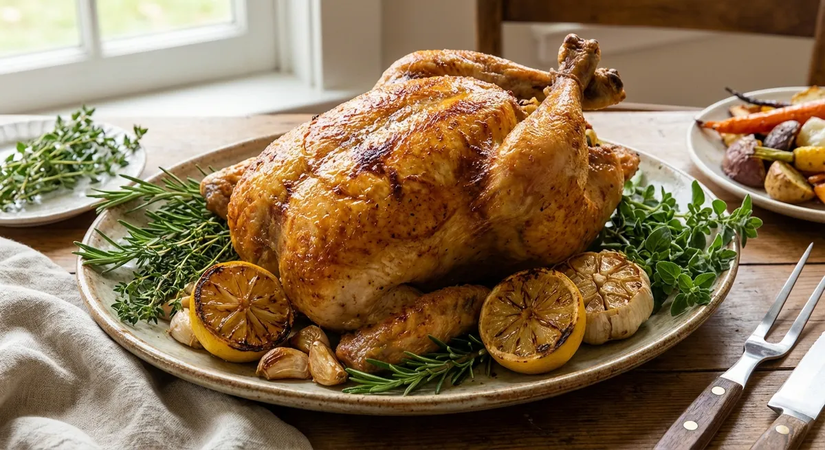 Lemon Herb Roast Chicken