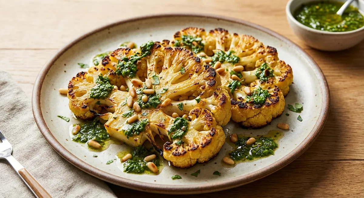 Roasted Cauliflower Steaks