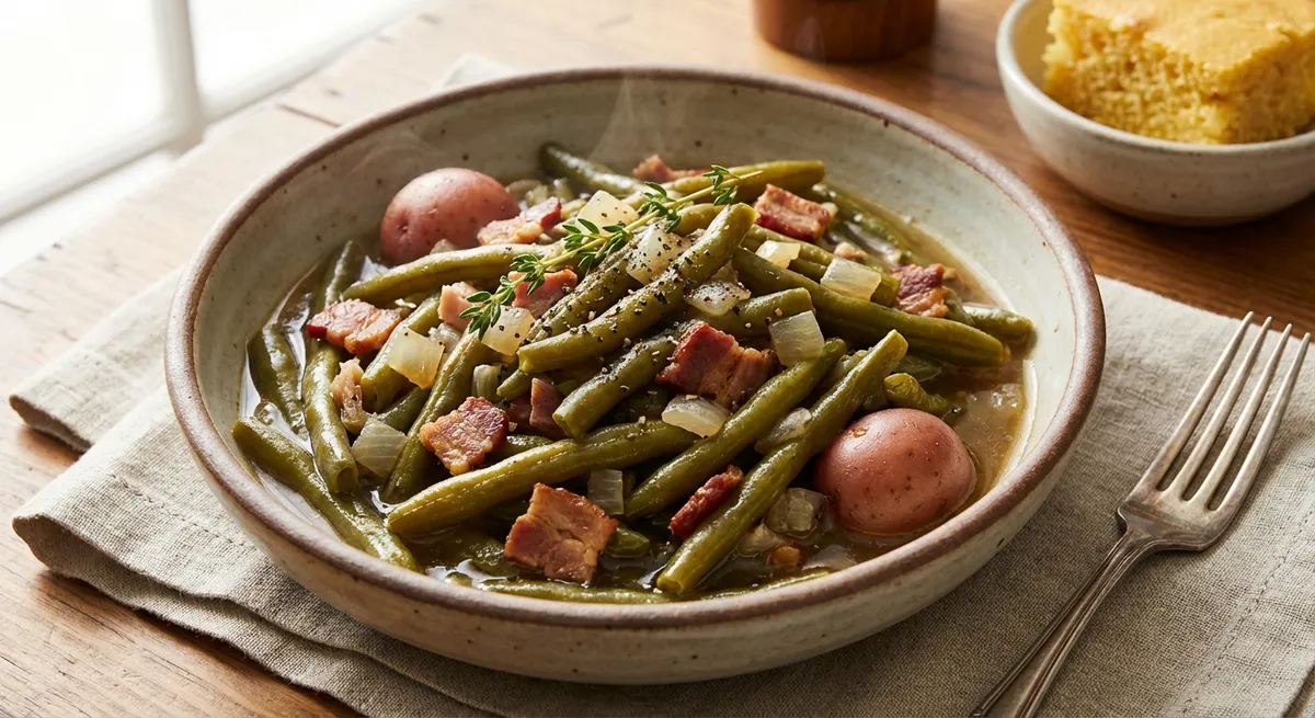 Southern Slow Cooker Green Beans
