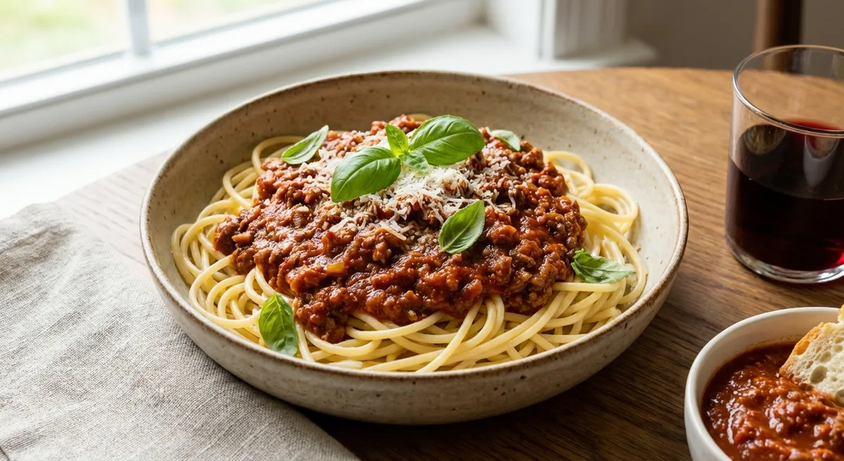 Traditional Spaghetti Bolognese